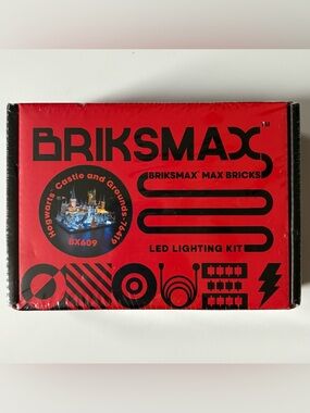 Custom Briksmax LED Lighting Kit BX609 for Hogwarts Castle & Grounds #76419 NEW